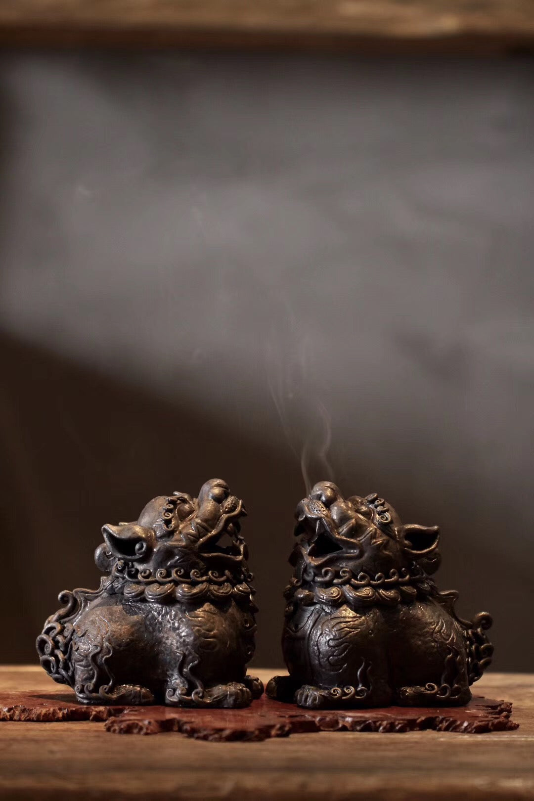 Qilin Censer Chinese Traditional Antique Style Tea Room|Best Ceramics
