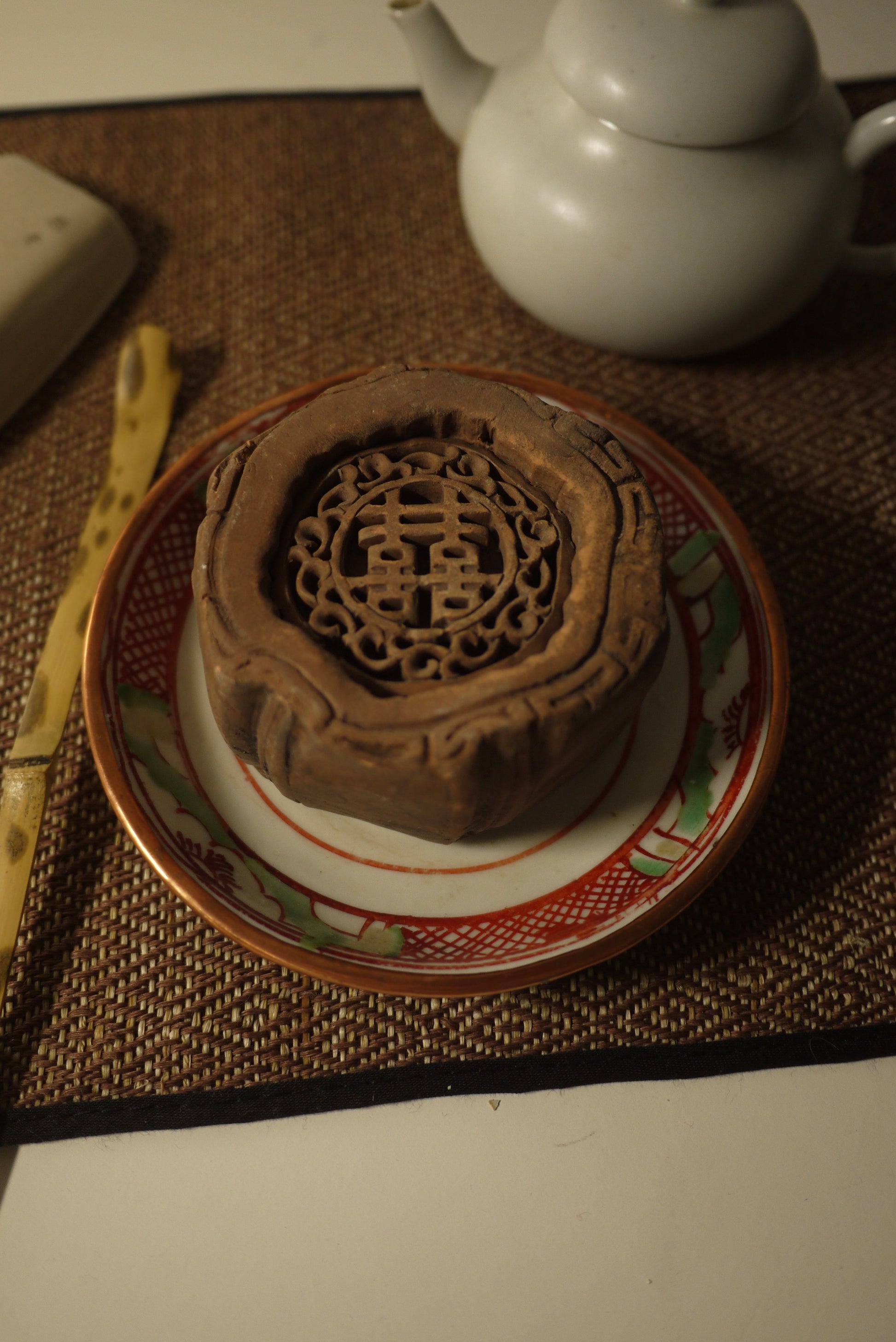 Antiques Chinese Ceramic Lid Saucer Hucheng Gongfu Tea|Best Ceramics