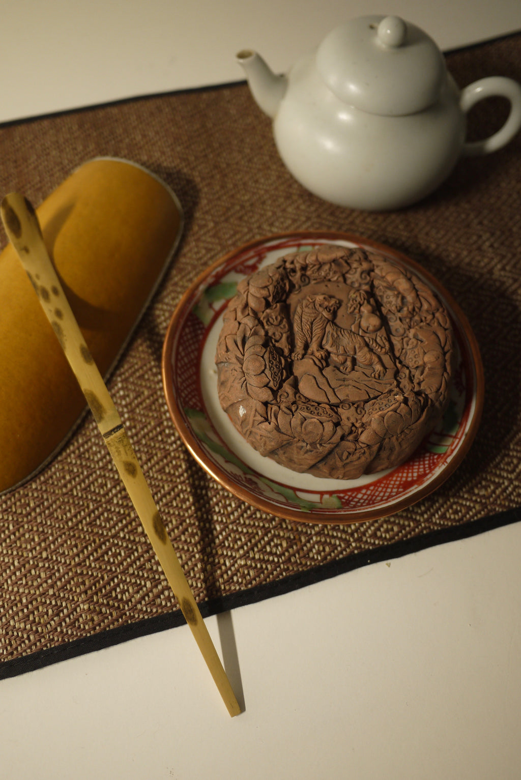 Antiques Chinese Ceramic Lid Saucer Hucheng Gongfu Tea|Best Ceramics