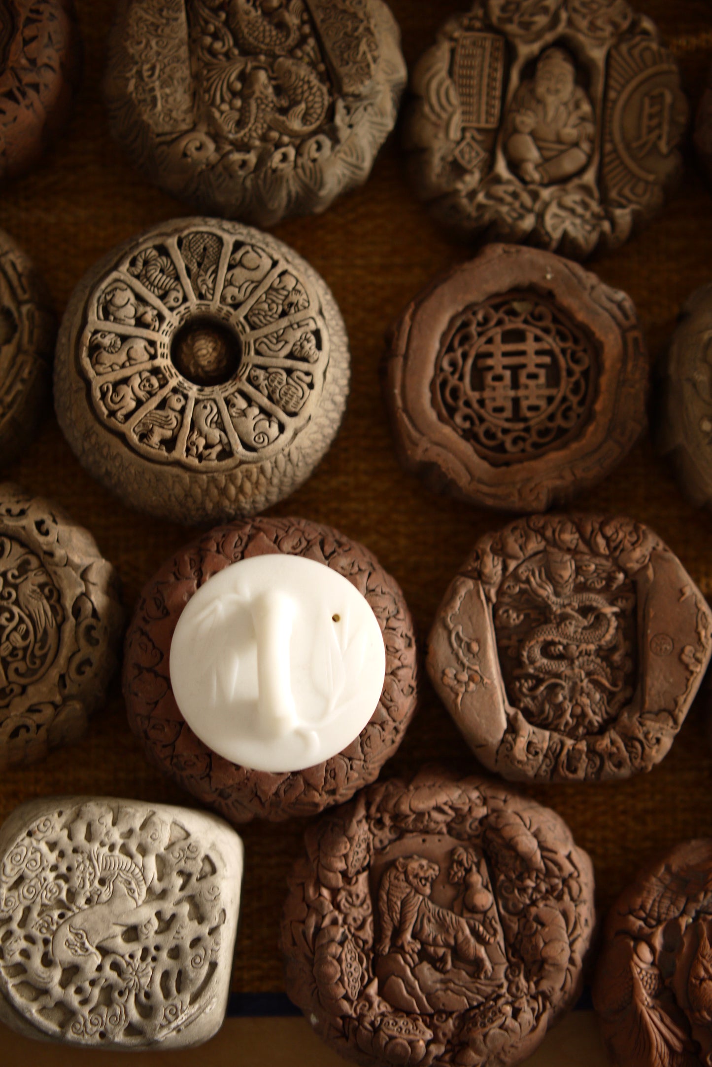 Antiques Chinese Traditional Ceramic Lid Saucer Gongfu Tea|Best Ceramics