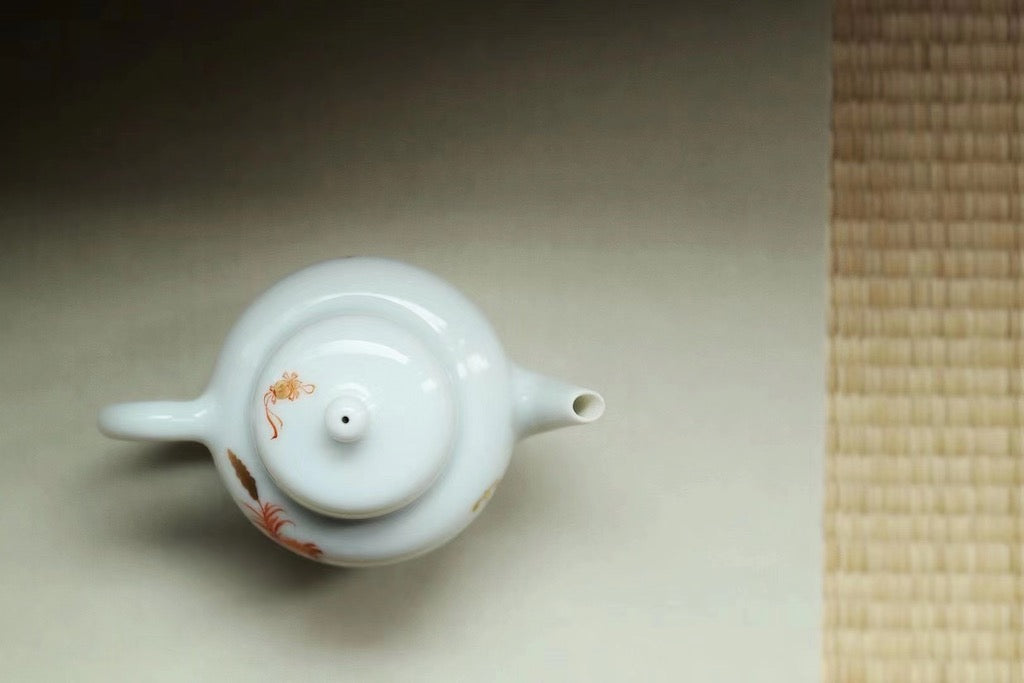 Lovely Chinese Hand-painted Gongfu Teapot Best Ceramics 