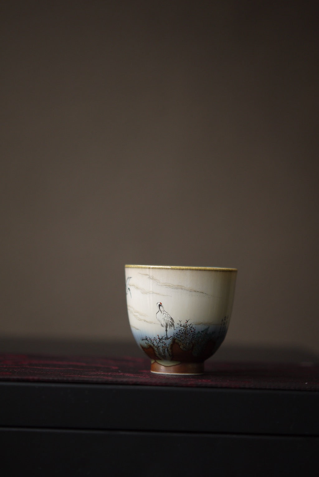 Chinese Hand-Painted Landscape Gongfu Ceramic Teacup|Best Ceramics