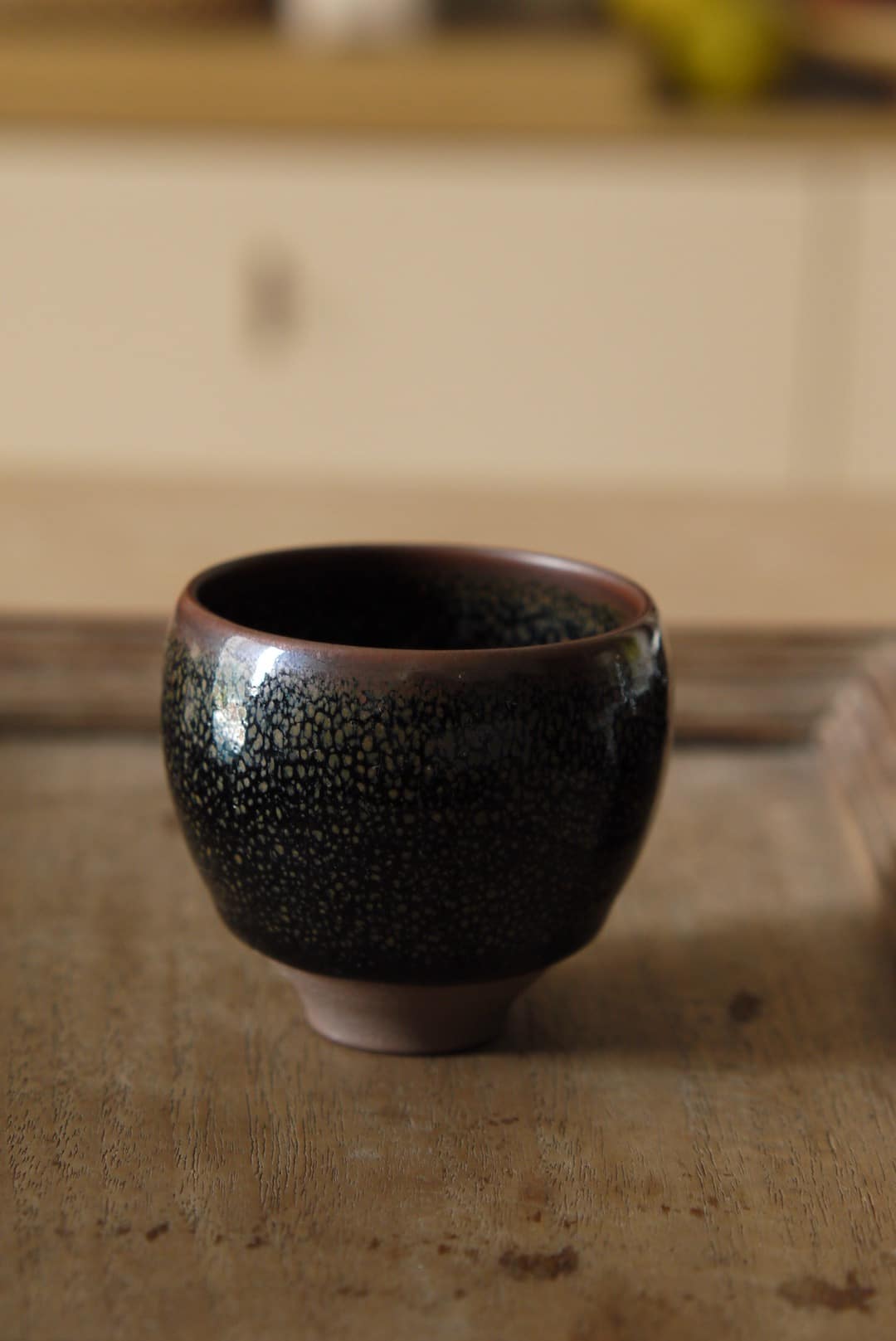 Japan Style Black Oil Spot Tenmoku Jian Ware Teacup|Best Ceramics