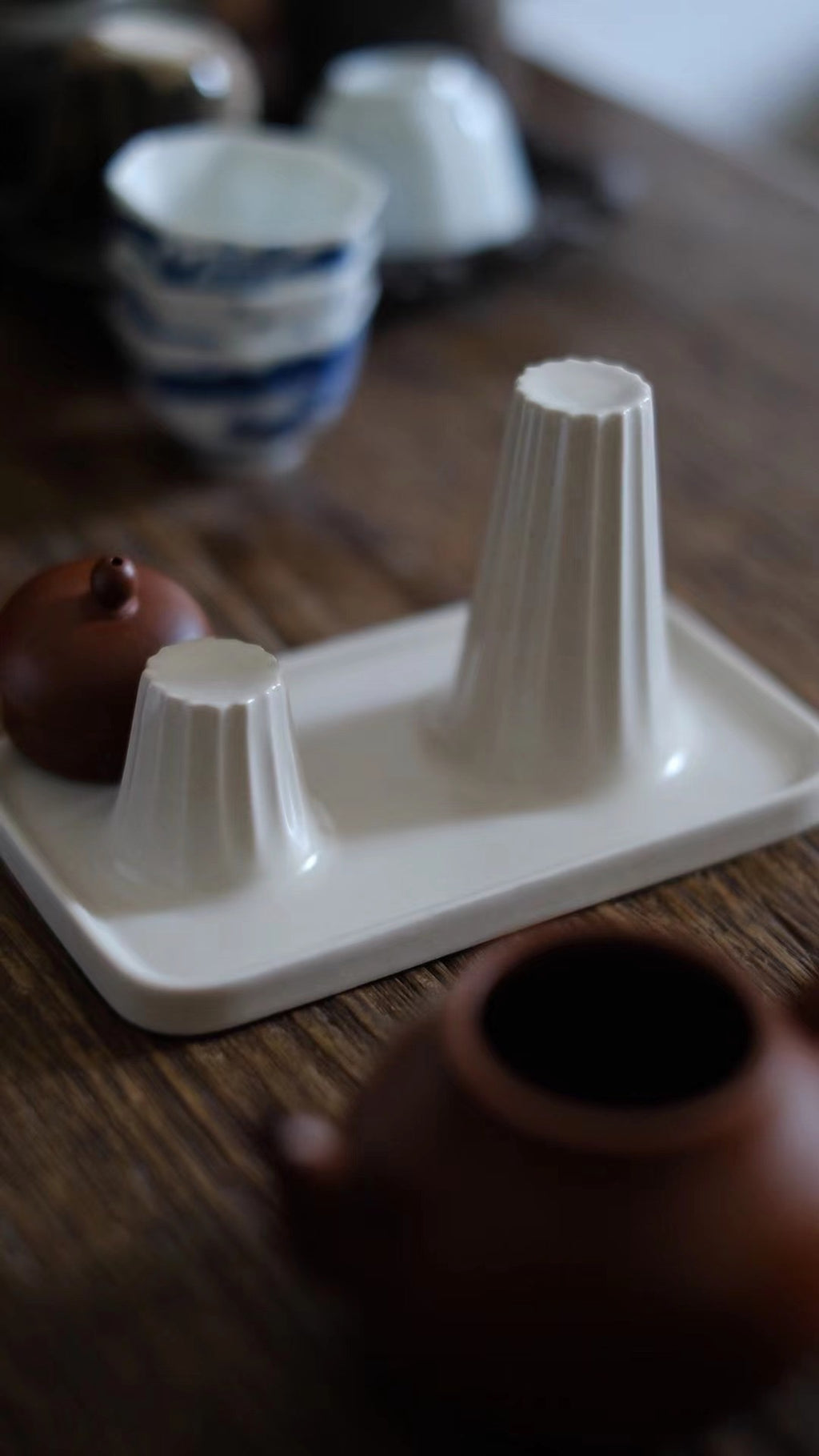 White Porcelain Lid Saucer Gongfu Teapot Support| Best ceramics