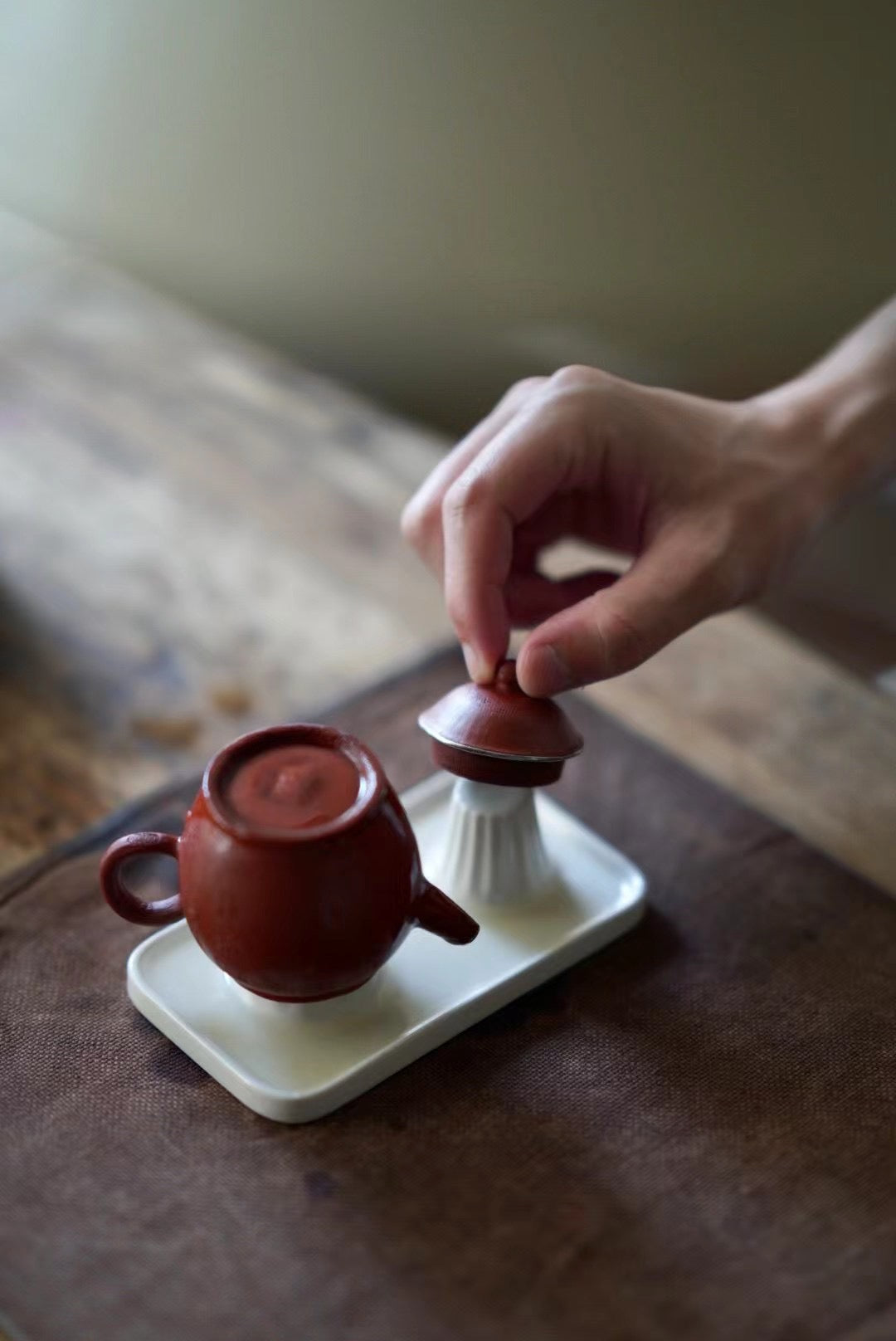 White Porcelain Lid Saucer Gongfu Teapot Support Best ceramics
