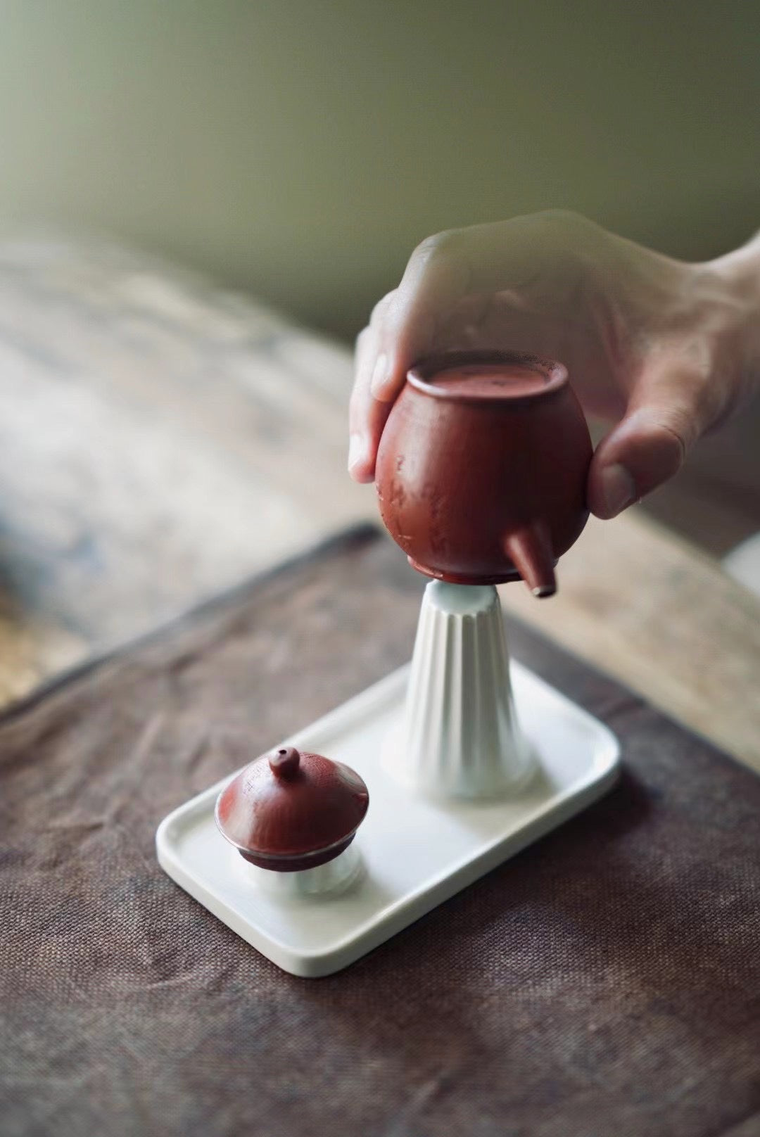 White Porcelain Lid Saucer Gongfu Teapot Support| Best ceramics