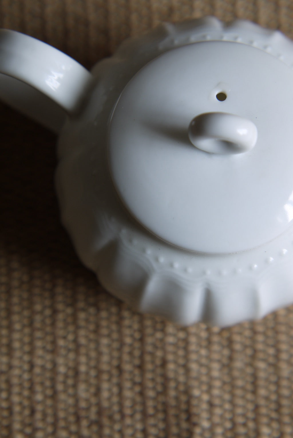 Vintage Chinese Style Dehua Porcelain Melon Gongfu Teapot|Best Ceramics