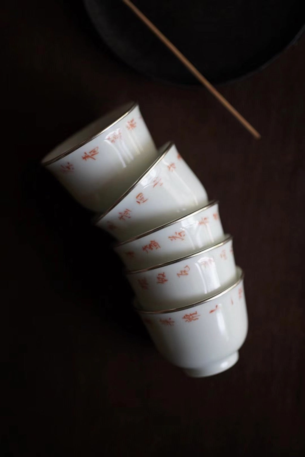 Handmade Vintage Wabisabi Style Poems Kungfu Teacup Set |Best Ceramics