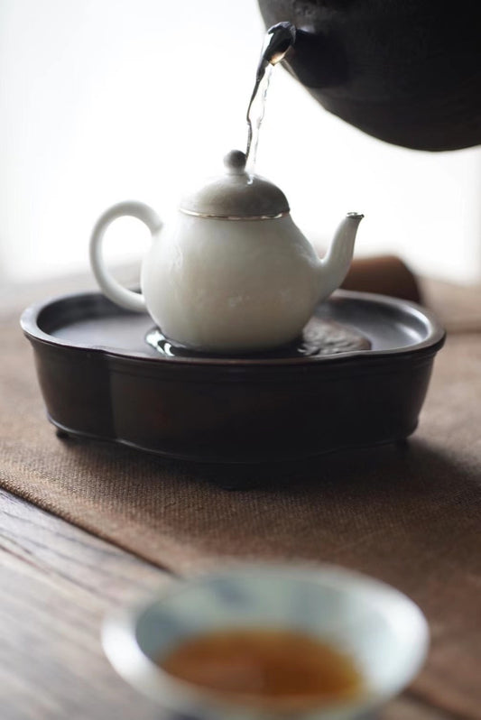 Wabi-sabi Style Hai Tang Tea Boat Vintage Gongfu Hucheng|Best Ceramics