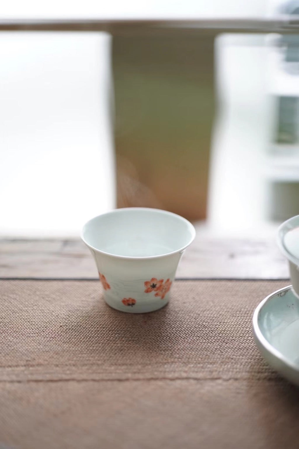 Vintage Chinese Hand-painted Flower Gongfu Gaiwan Teaset|Best Ceramics
