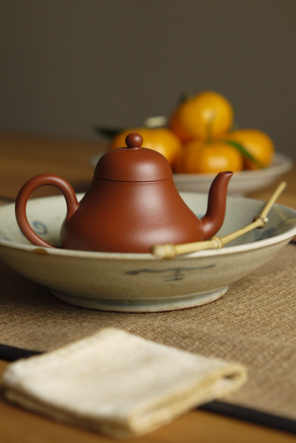 Chaozhou Style Chinese Zisha Gongfu Zhuni Pear Teapot|Best Ceramics